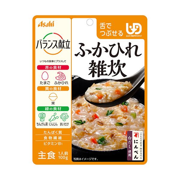 アサヒグループ食品 バランス献立ふかひれ雑炊 100g 1セット（24パック）[21]