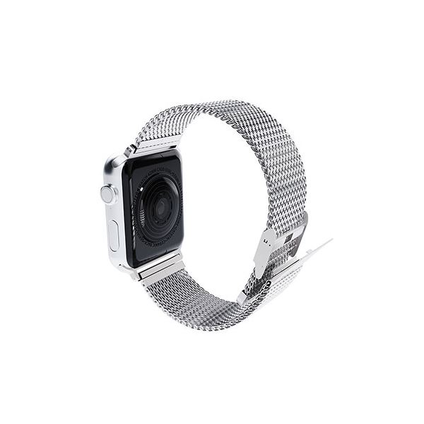 miak CLIP MESH BAND for Apple Watch 41/40/38mm シルバー SMAMA-W3840SL[21] honkeya-10676910 本家屋 サンプル画像2