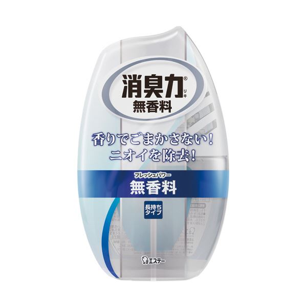 （まとめ）エステー お部屋の消臭力 無香料 400ml 1セット（3個）【×5セット】[21]