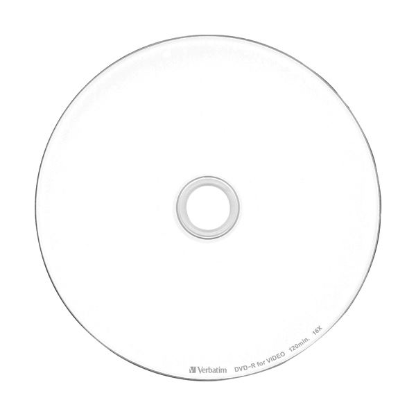 （まとめ）バーベイタム 録画用DVD-R 120分1-16倍速 ホワイトワイドプリンタブル ...