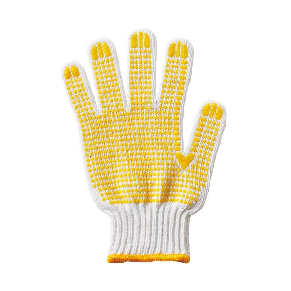 （まとめ）TANOSEE 徳用すべり止め軍手 1パック（12双） 【×10セット】[21]