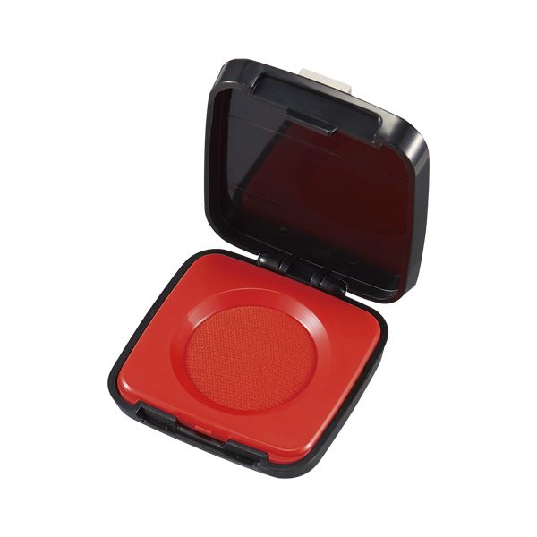 （まとめ） マックス 瞬間朱肉 プレミオ20号 黒 SA-2004PS/K 【×10セット】[21]