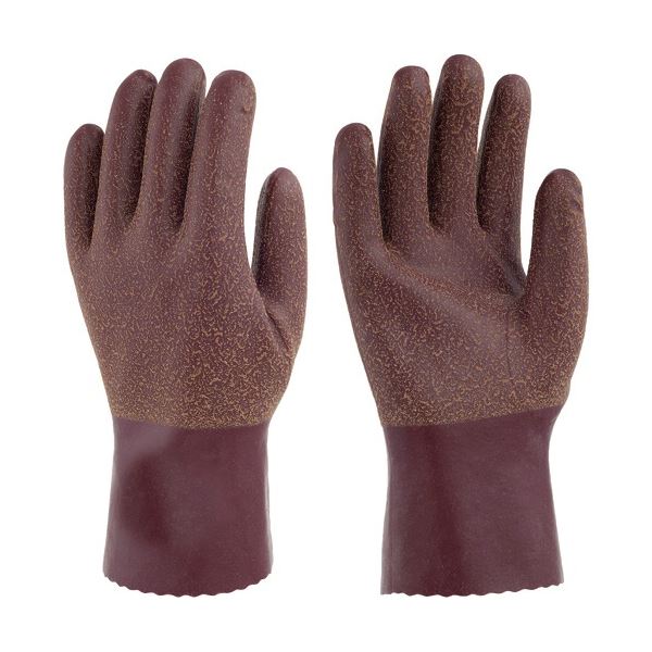 (まとめ) 東和コーポレーション トワロン 冬作業用 M ブラウン 168-M 1双 【×5セット】[21]