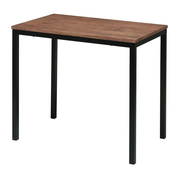 センターテーブル パソコンデスク 約幅80cm ブラウン アジャスター フェルト付 組立品 ヴィンテージデ..