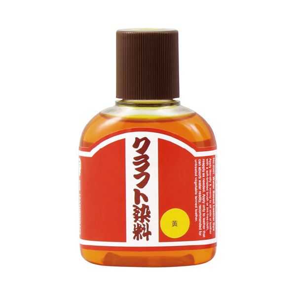 （まとめ）クラフト染料 100mL 黄18-3201【×30セット】[21]