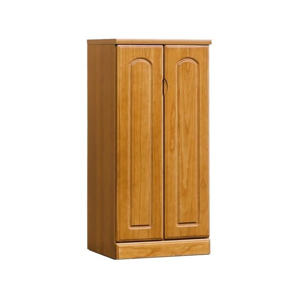 下駄箱 シューズラック 幅60cm ライトブラウン 日本製 木製 天然木 玄関 エントランス 入口 店舗 完成品[21]