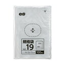 （まとめ） TANOSEE 規格袋 19号0.02×400×550mm 1パック（100枚） 【×10セット】[21]