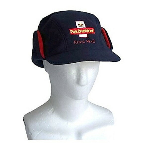 イギリス ロイヤルメール ウインター フリース キャップ 帽子 57cm 未使用 デッドストック ミリタリーウェア ミリタリーグッズ[21]