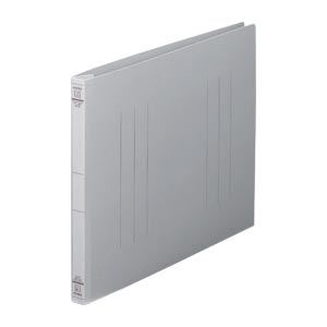 （まとめ） ナカバヤシ フラットファイルJ A4E グレー【×50セット】[21]