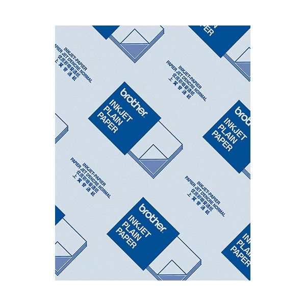 (まとめ) ブラザー インクジェット用 上質普通紙A4 BP60PA 1冊(250枚) 【×5セット】[21](2)