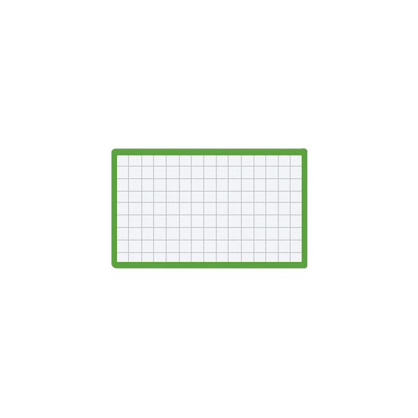 （まとめ）コクヨ マグネット見出し 43×74mm緑 マク-403G 1セット（10個）【×5セット】[21]