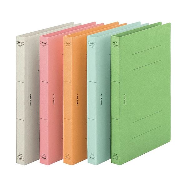 (まとめ) ライオン事務器 フラットファイル (AWタイプ) 厚とじ A4 タテ 250枚収容 背幅28mm 無着色 AW-..