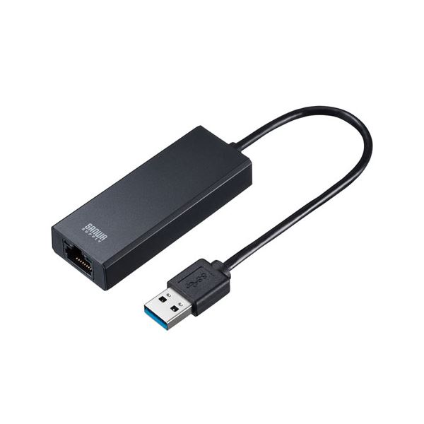 サンワサプライ USB3.2-LAN変換アダプタ(2.5Gbps対応) USB-CVLAN5BK[21]