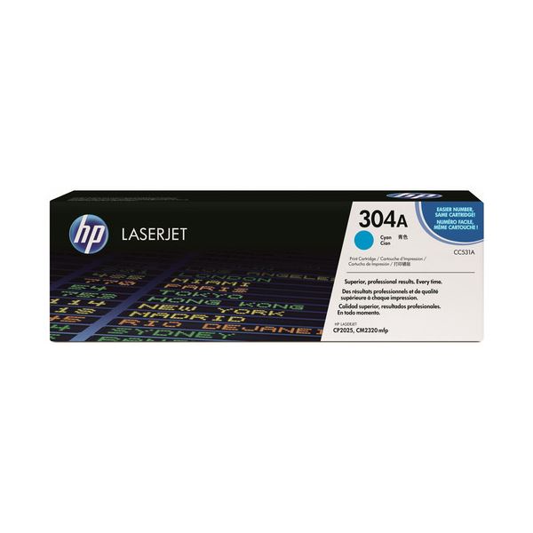 HP プリントカートリッジ シアンCC531A 1個[21]