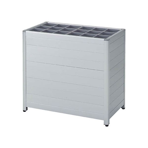 TRUSCO アルミ傘立て パネルタイプ 18本立 TAK-18P 1台[21]