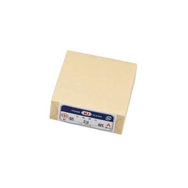 （まとめ）薬包紙 模造紙（A）白 中 105×105mm 1000枚入 【×10セット】[21]