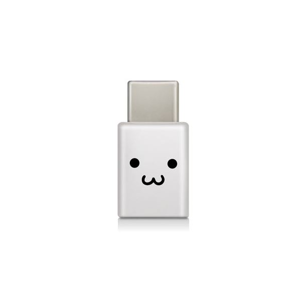 （まとめ）エレコム スマートフォン用USB変換アダプタ/USB（microBメス）-USB（Cオス）/ホワイトフェイス MPA-MBFCMADNWHF【×5セット】[21]