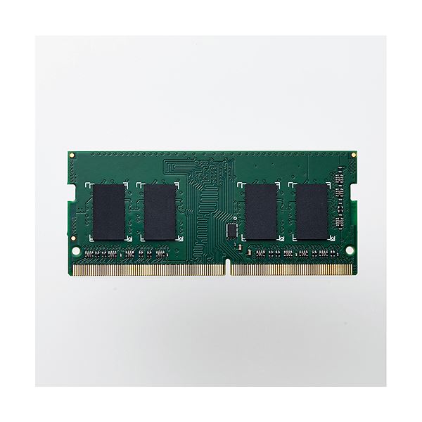 エレコム EU RoHS指令準拠メモリモジュール／DDR4-SDRAM／DDR4-2666／260pinS.O.DIMM／PC4-21300／4GB／ノート EW2666-N4G/RO[21]