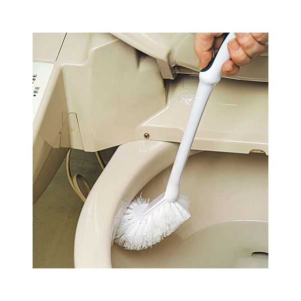 （まとめ） テラモト トイレブラシII Aタイプ 【×10セット】[21]