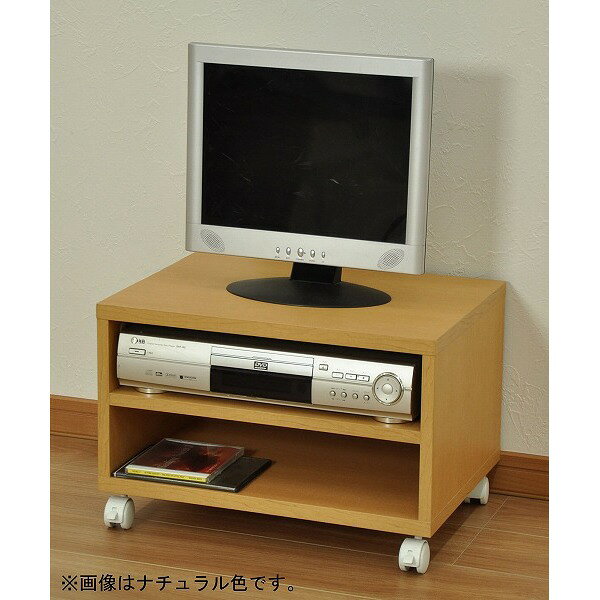 テレビ台 テレビボード 約幅49cm S ブラウン キャスター付き フリーラック 組立品 リビング ダイニング インテリア家具【代引不可】[21] [2]