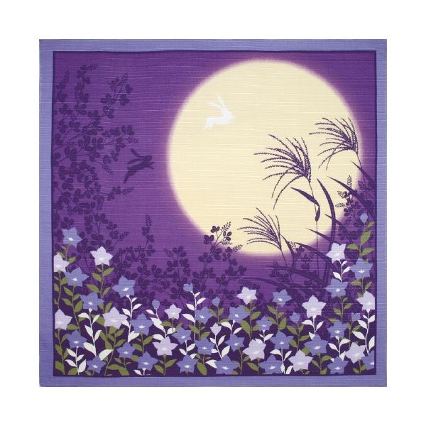 （まとめ）ヤマコー 花景色 小風呂敷 秋【×10セット】[21]