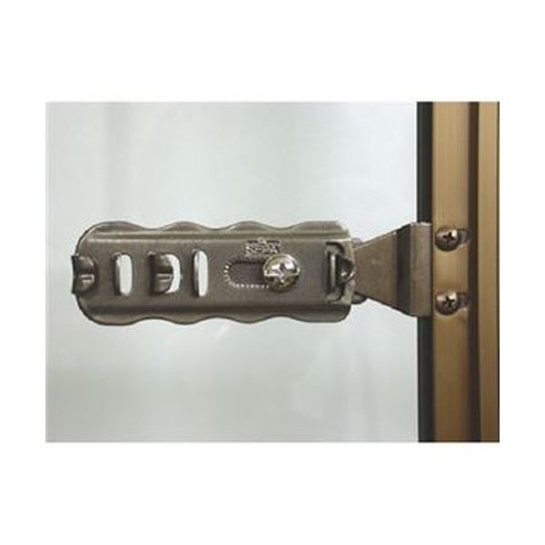 （まとめ）日中製作所 ヒナカS/S通気戸じまりくんシルバー 194-SL 1個【×50セット】[21]