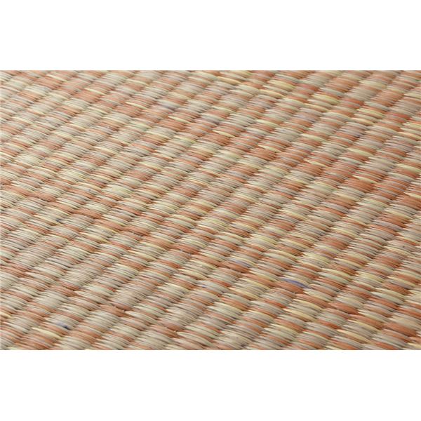 置き畳 ユニット畳 約幅82×奥行82×高さ2.5cm ブラウン い草100% 軽量 滑りにくい加工 空気清浄 キズ防止 フラッタ 倉敷II【代引不可】[21] [2]