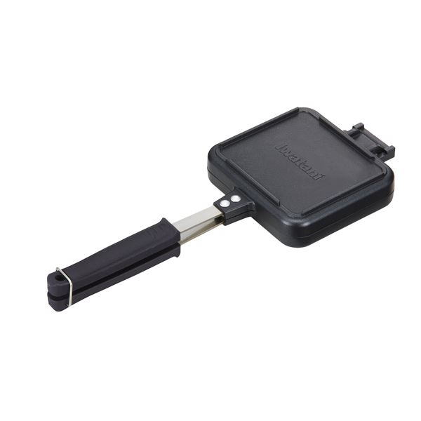 岩谷産業 イワタニ カセットフー専用アクセサリー ホットサンドグリル ブラック CB-P-HSG[21]