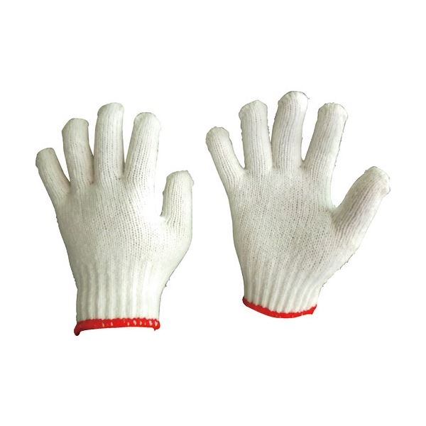 (まとめ) 富士手袋工業 シノフィッティング軍手 S ホワイト 7500-S 1ダース(12双) 【×5セット】[21]