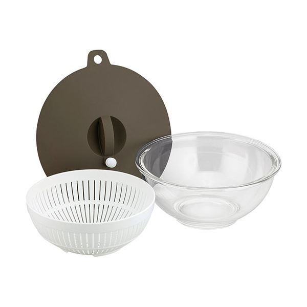 マジカリーノ マジカリーノ 耐熱ガラスボウルセット18cm C6130560[21]