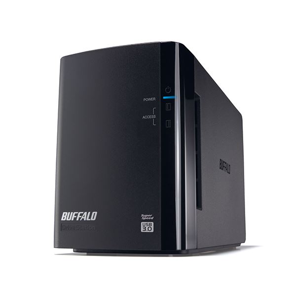 バッファロー ドライブステーションミラーリング機能搭載 外付けHDD USB3.0用 2ドライブ 8TB HD-WL8TU3/R1J 1台 [21]