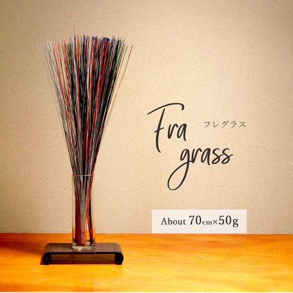 本家屋のフレグラス 消臭剤 い草 約70cm×50g イエロー カット可 日本製 国産 天然い草使用 消臭グッズ 消臭 空気浄化 リビング雑貨 インテリア雑貨 玄関 トイレ【代引不可】[21]｜アングル2