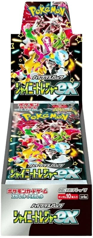 ポケモンカード シャイニートレジャー ボックス ポケカ トレーディングカードゲーム 収集用 キラカード レアカード デッキ構築 コレクション 正規品 人気