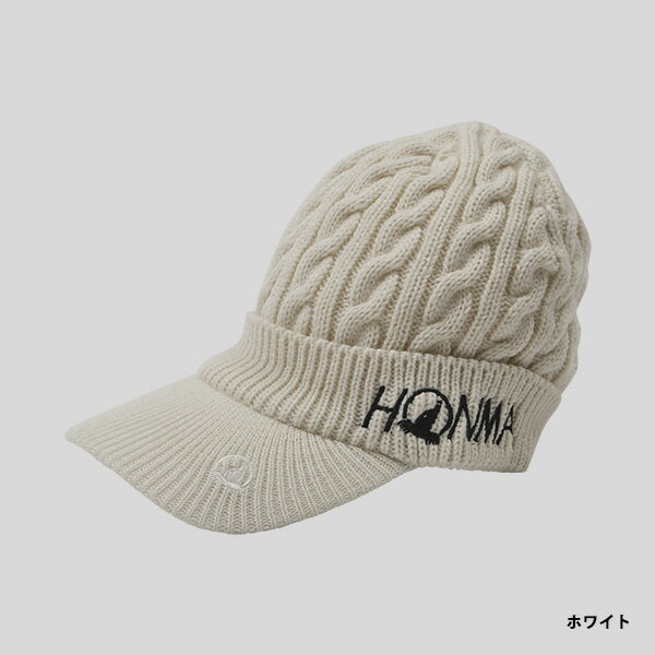 {ԃSt Εt P[ujbg Lbv zCg sN lCr[ t[TCY HONMA GOLF CAP