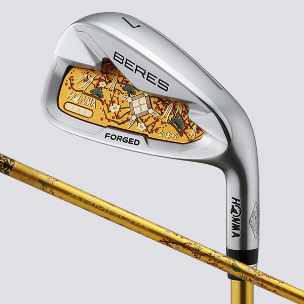 本間ゴルフ BERES AIZU 3S グレード アイアン 6本セット 6-11 ARMRQ MX ベレス アーマック HONMA GOLF 会津絵 nv-putter