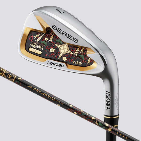 本間ゴルフ BERES AIZU 4S グレード アイアン 6本セット #6-11 ARMRQ MX ベレス アーマック HONMA GOLF 会津絵 nv-putter