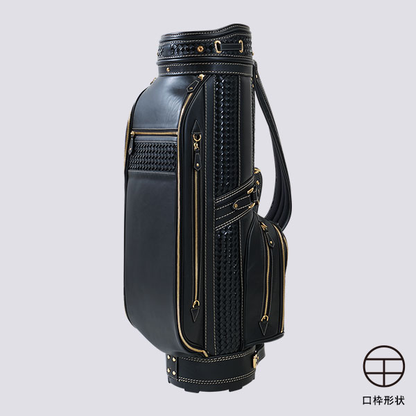 �ܴ֥���� �ץ�ߥ��� ����ǥ��Хå� 9����� ��å� �֥�å� �֥饦�� ������ HONMA GOLF CADDY BAG