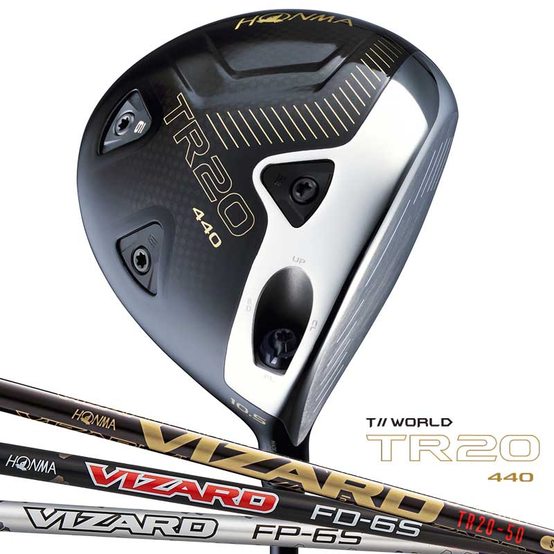 [Ⱦ۰ʲ ȥå] ܴ֥ T//WORLD TR20 440 ɥ饤С եȳ 10.5 VIZARD FP FD ĥ 1W HONMA GOLF