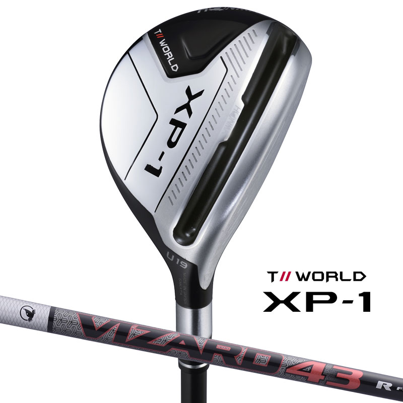  本間ゴルフ T//WORLD XP-1 ユーティリティ VIZARD 43 ツアーワールド HONMA GOLF UT