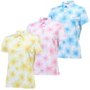 本間ゴルフ 花柄プリント半袖BDシャツ レディース ゴルフウェア アパレル HONMA GOLF LADYS WEAR