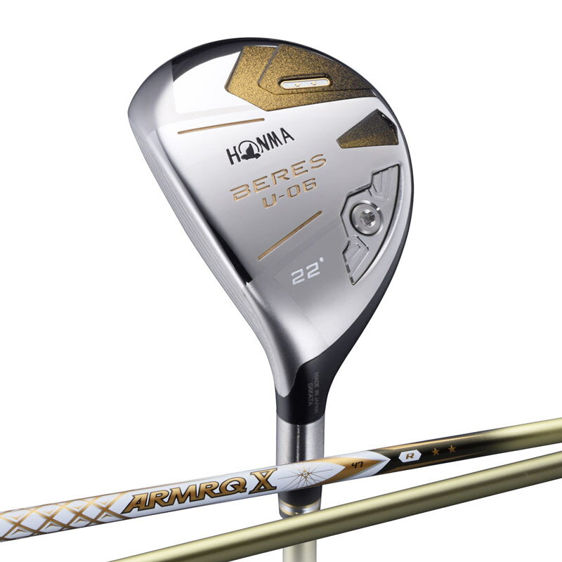 本間ゴルフ 左利き用 ユーティリティ BERES U-06 UT ベレス 2018年モデル レフティ カーボン アーマック ARMRQ X HONMA GOLF