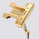 本間ゴルフ パター BERES P308 金メッキ仕上げ ベレス T字型 ARMRQ 4S ホンマ PUTTER HONMA GOLF