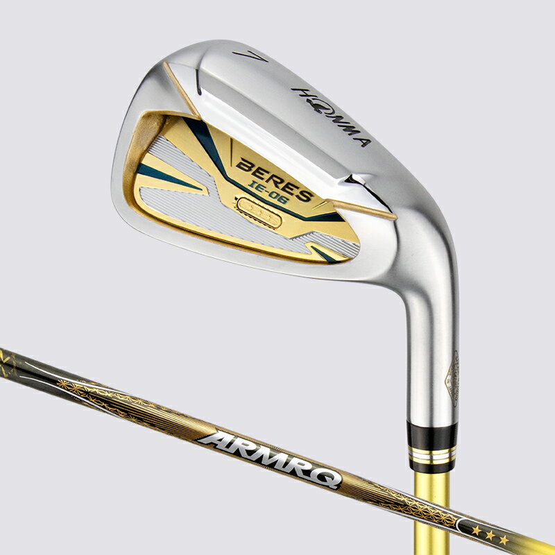  本間ゴルフ IE-06 Special Edition 3Sグレード ARMRQ-47 アイアン セット 5本組 (#6～#10) ベレス アーマック HONMA GOLF