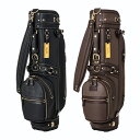 本間ゴルフ 日本製 オーストリッチ キャディバッグ 9型 全2色 HONMA GOLF OSTRICH TOUR BAG MADE IN JAPAN 24SS