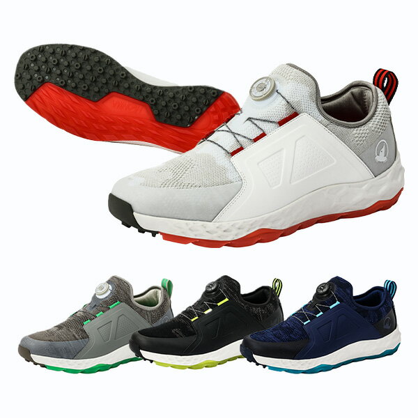 本間ゴルフ 4E ダイヤル式 スパイクレスシューズ M 全4色 25.0cm～27.5cm HONMA GOLF DIAL SPIKELESS SHOES 24SS