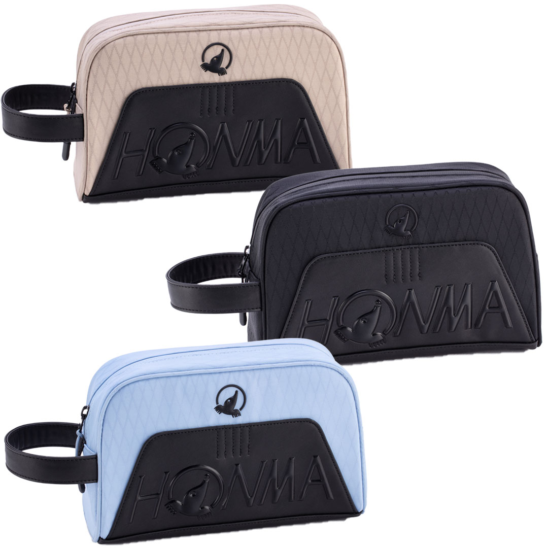 本間ゴルフ ミックスポーチ PB12612 全3色 HONMA GOLF POUCH BAG 26SS