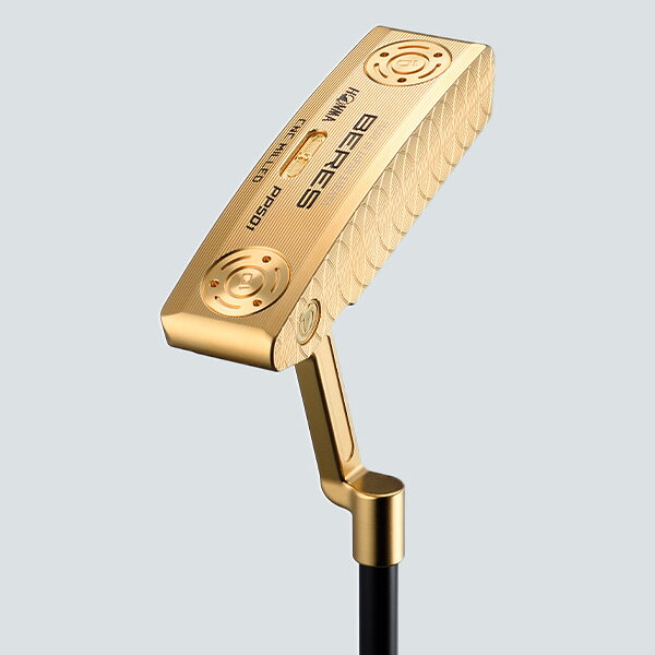 本間ゴルフ BERES CNC Premium Putter PP500 シリーズ GOLD HONMA GOLF ベレス CNC プレミアム パター ゴールド