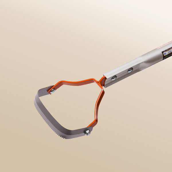 【法人向け商品】けずっ太郎 スリム アルミハンドル DK-806 替刃式 日本製 （除草 草削り 農作業 家庭菜園 長柄草削り 株間除草）