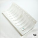 白プッシャー プラスチック 頭のみ(皿部) 大 3個 交換用 畜産専用(牧場 酪農 産業動物 餌やり 飼料まとめ)