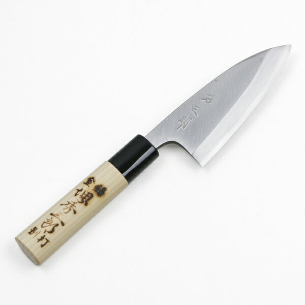 堺秀三郎小出刃包丁片刃105mm霞研ぎ